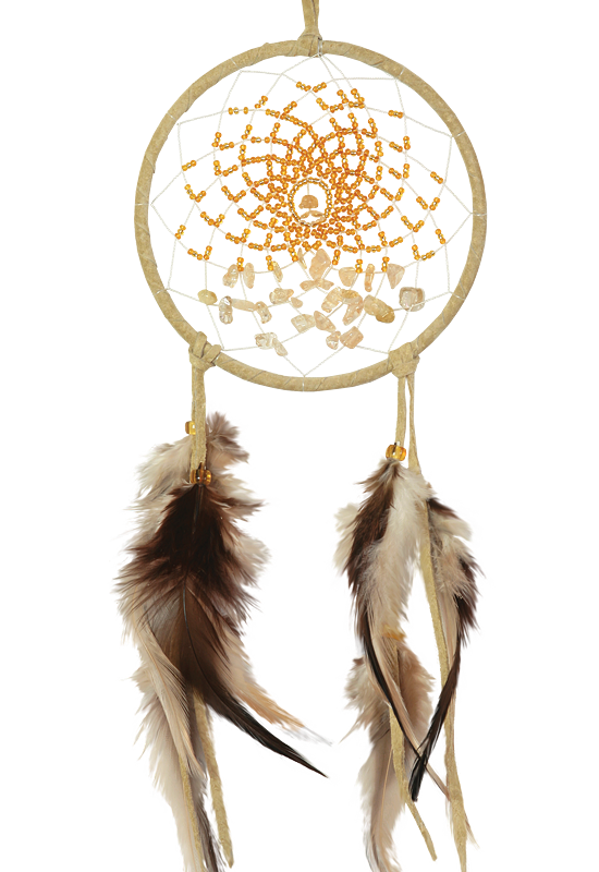 Dream Catcher - Energy Flow - Tan - 4"