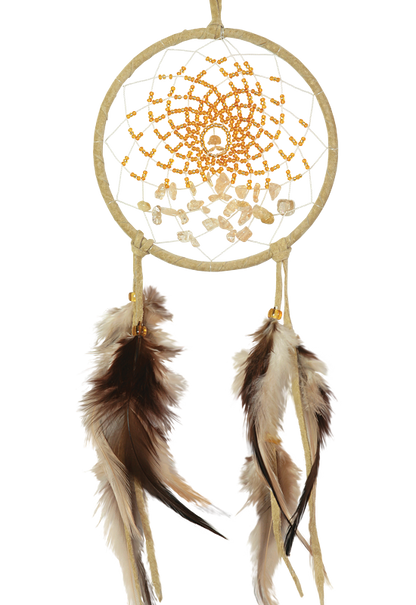 Dream Catcher - Energy Flow - Tan - 4"