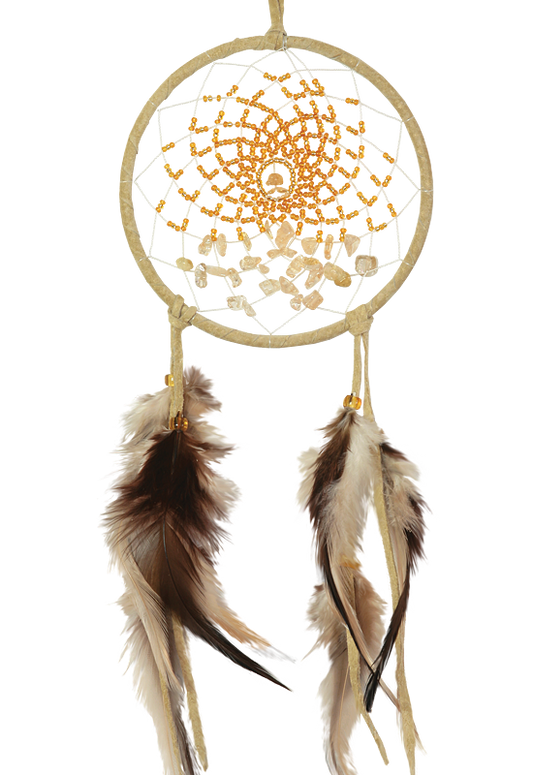 Dream Catcher - Energy Flow - Tan - 4"