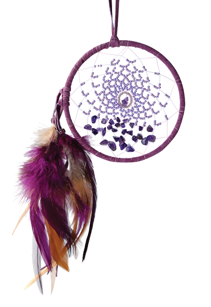 Dream Catcher - Energy Flow - Purple - 4"