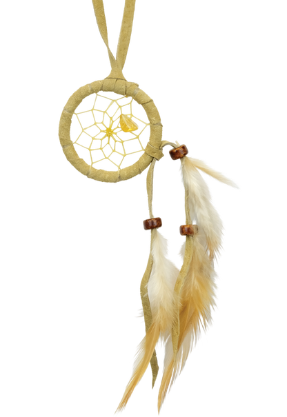 Dream Catcher - Little Spirit - Tan - 1.5"