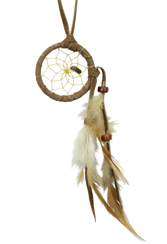 Dream Catcher - Little Spirit - Brown - 1.5"