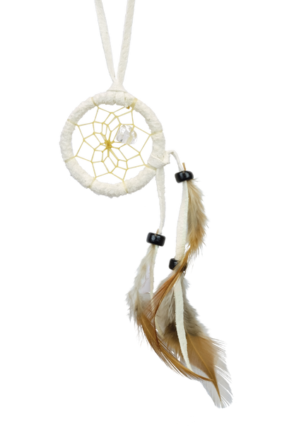 Dream Catcher - Little Spirit - White - 1.5"