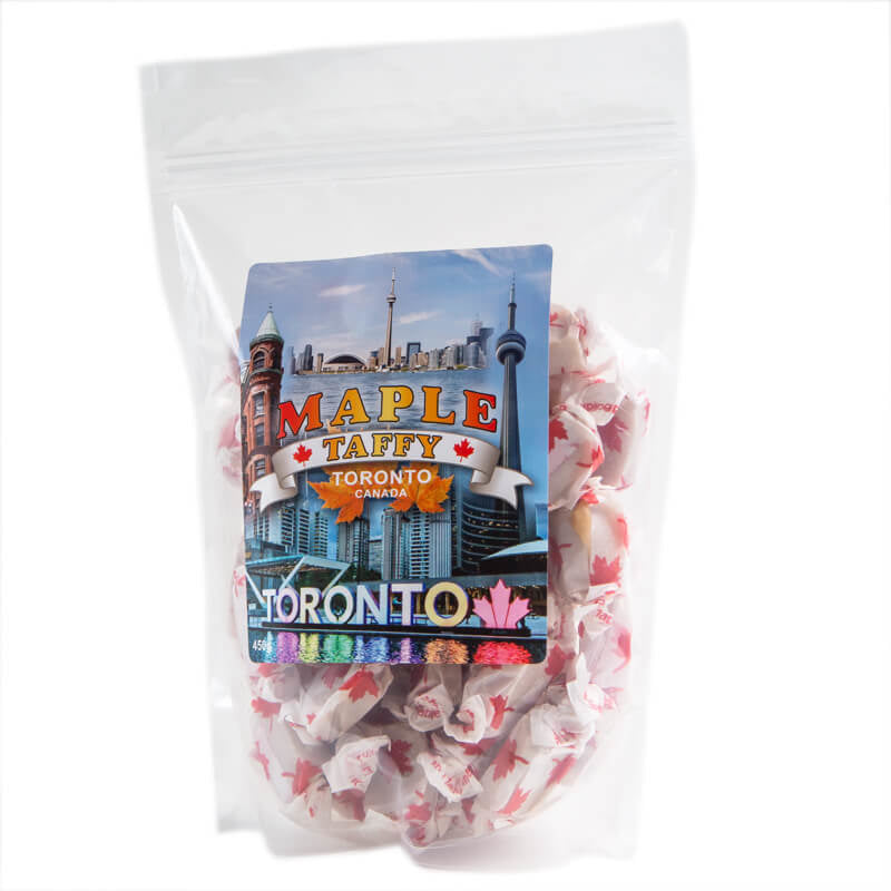 Toronto Gift Maple Taffy – 450g Soft Canadian Maple Candy