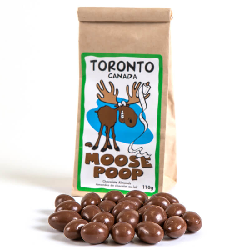 Canadian Moose Droppings Chocolate Coated Almonds - 110g