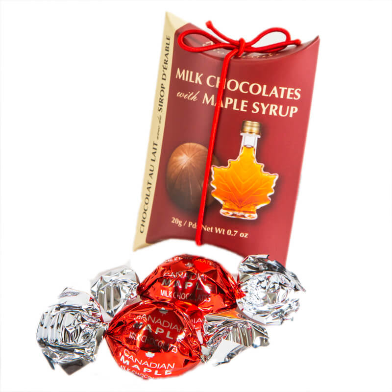 Milk Chocolate with Maple Syrup - 24g