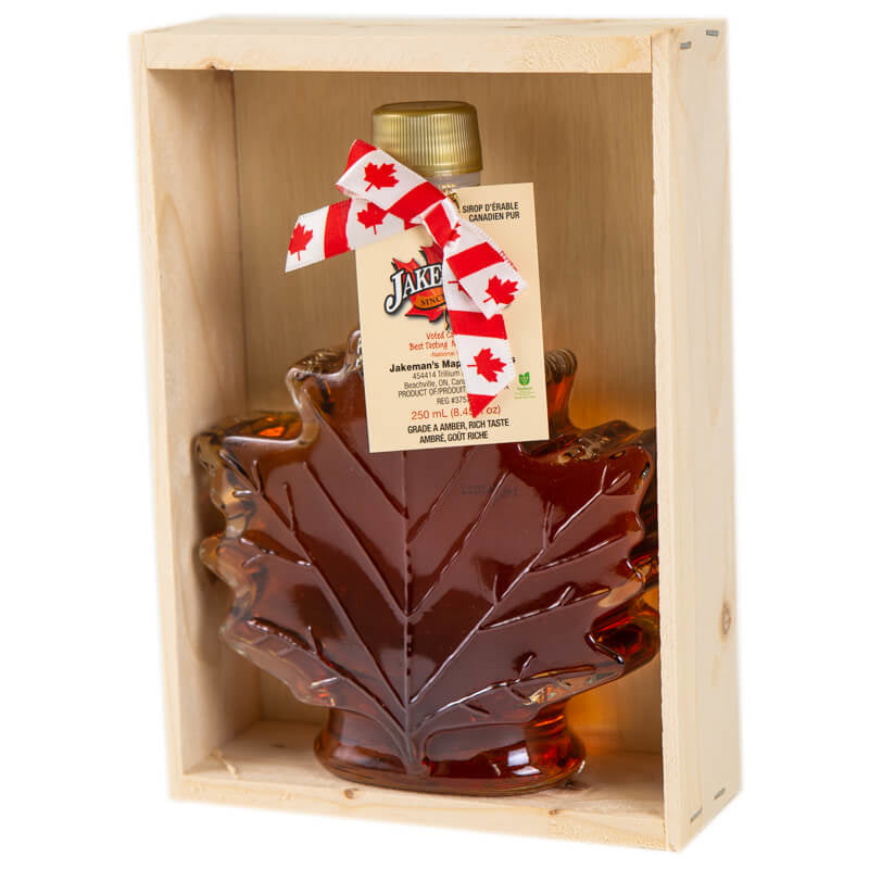 Maple Syrup Canada Grade A Amber 250ml Gift Pack - Jakeman's Maple Products