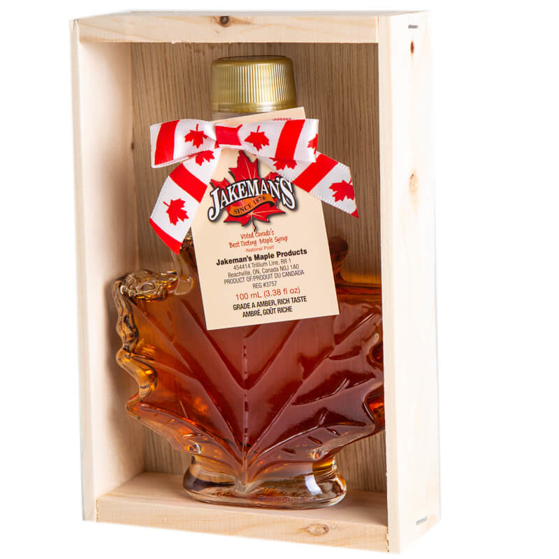 Maple Syrup Canada Grade A Amber 100ml Gift Pack - Jakeman's Maple Products