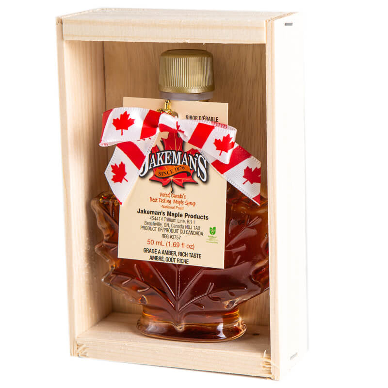 Maple Syrup Canada Grade A Amber 50ml Gift Pack - Jakeman's Maple Products