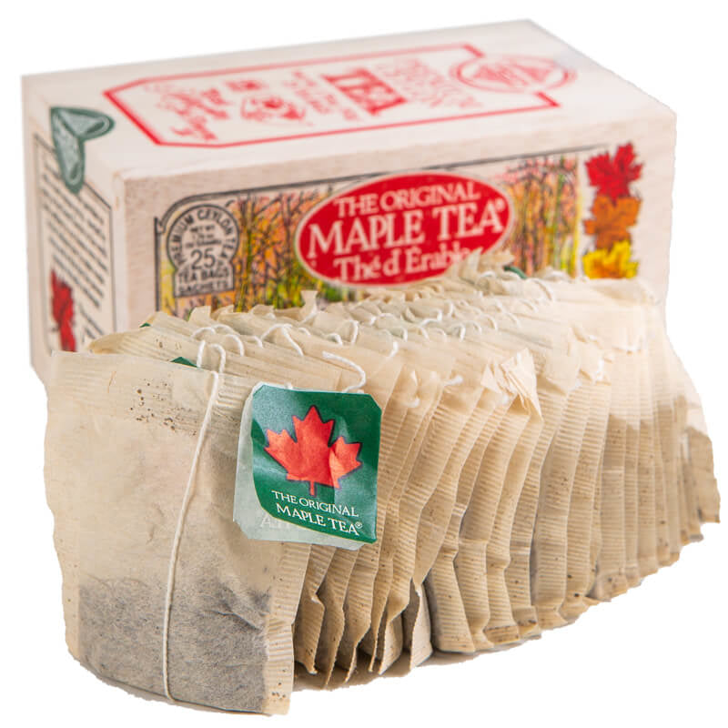 Maple Tea in Wood Box - 25 tea bags