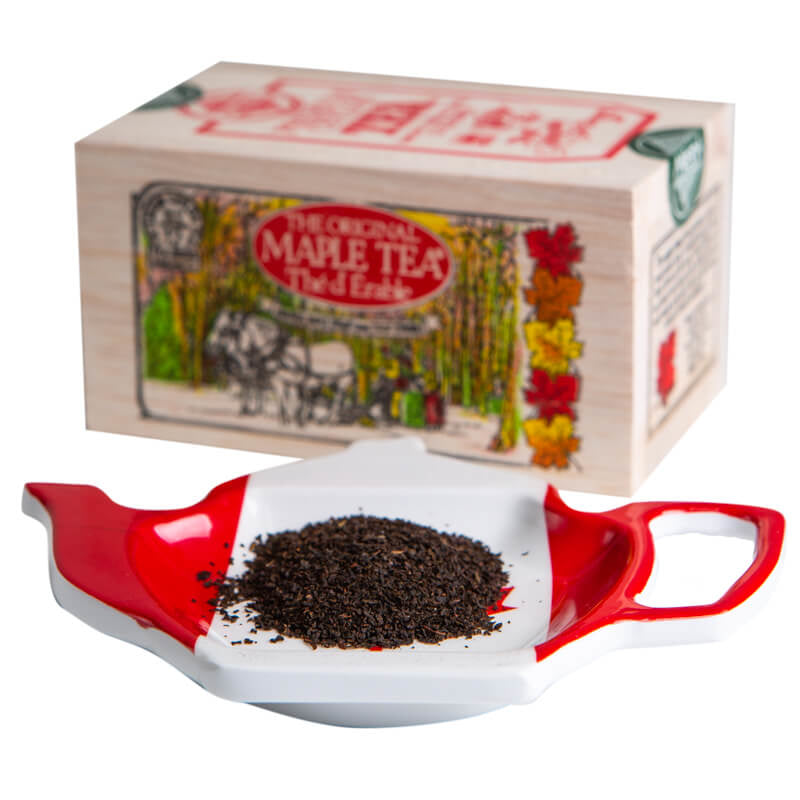 Maple Tea in Wood Box - 12 tea bags