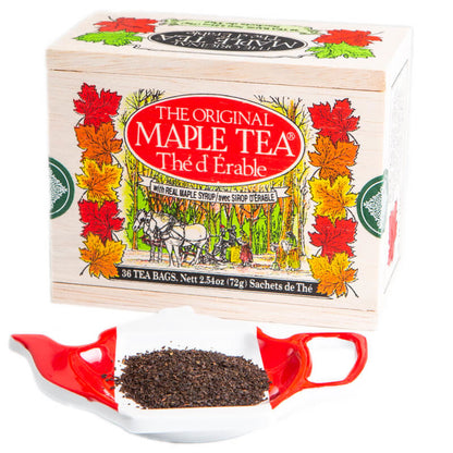 Maple Tea in Wood Box - 36 tea bags