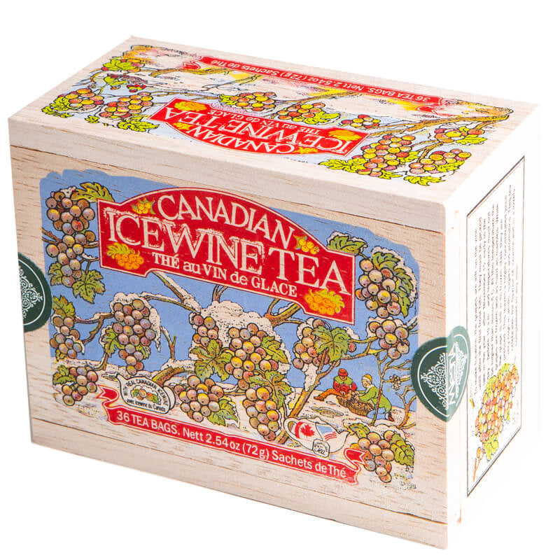 Ice Wine Tea in Wood Box - 36 tea bags