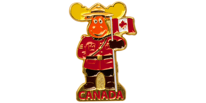 Metal Magnet - RCMP Moose Officer