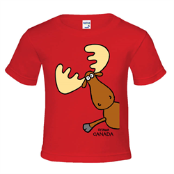 Tee Kids Red - Big Moose