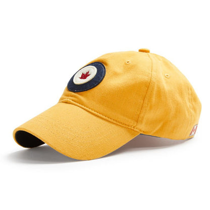 RCAF - Royal Canadian Air Force Cap - Burnt Yellow, Adjustable Fit