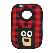 Bear Plaid - Infant Bib