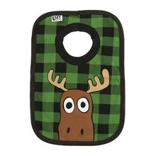 Moose Plaid - Infant Bib