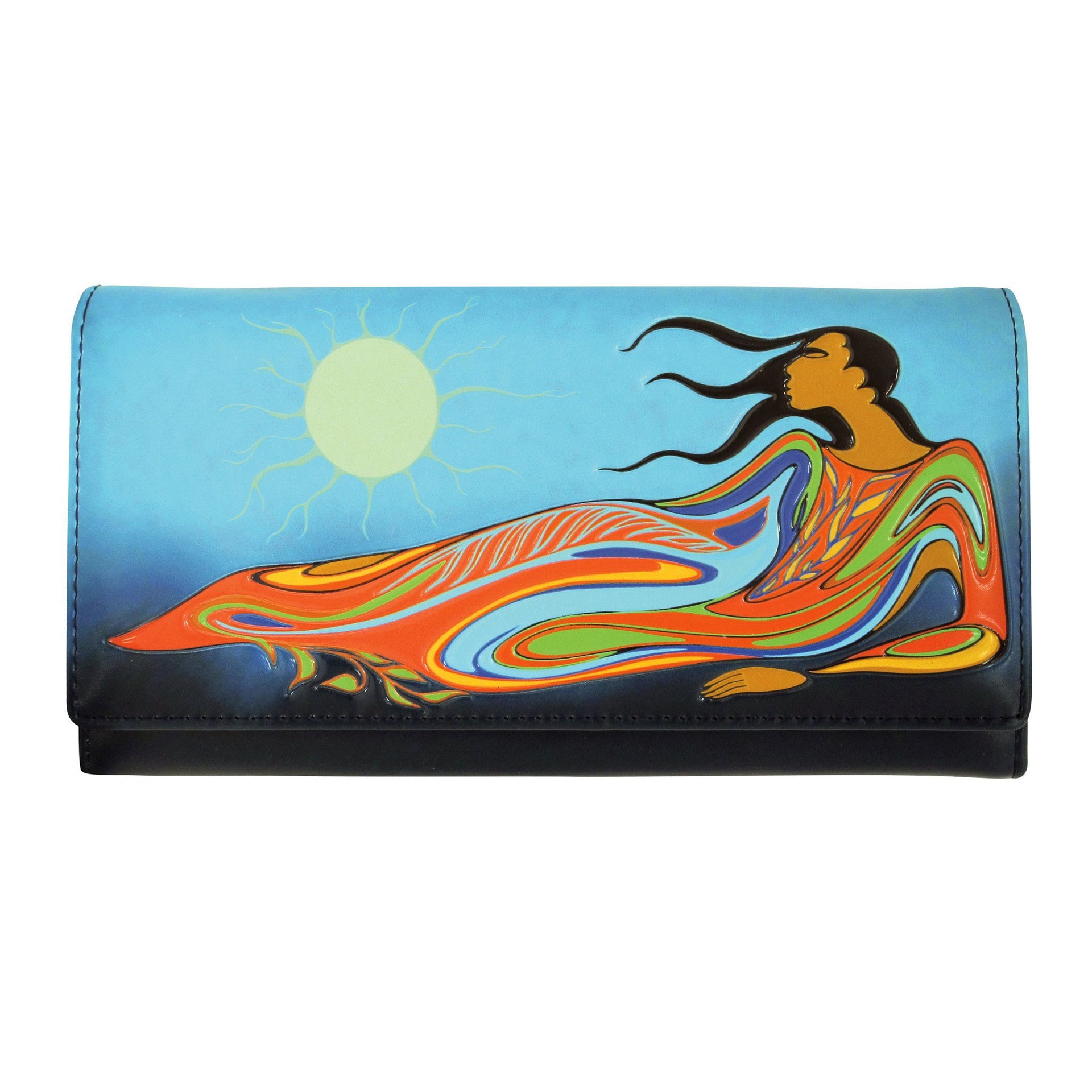 Mother Earth Wallet by Maxine Noel