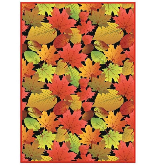 Fall Leaves Microfiber Towel