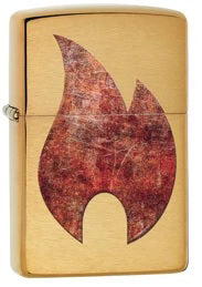 Zippo - Rusty Flame Design