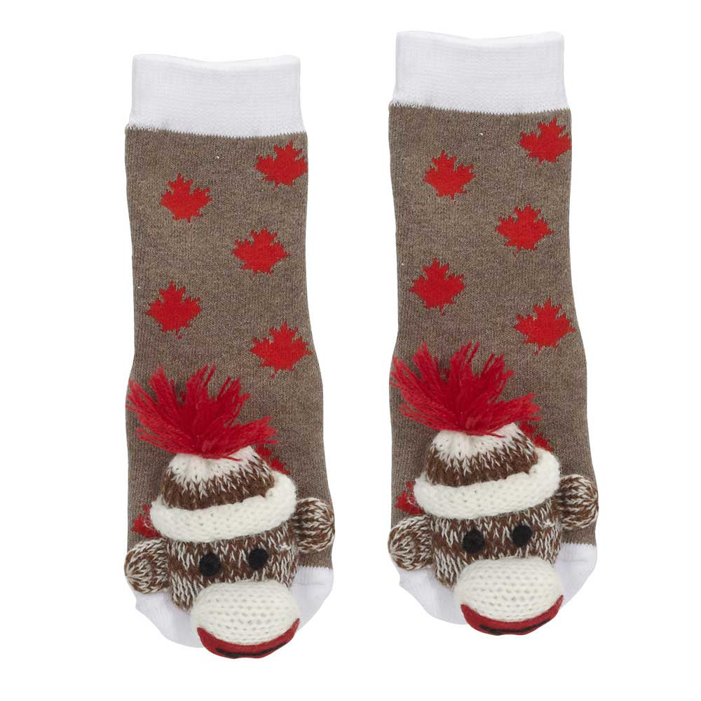 Lil' Traveller baby socks - Canada Sock Monkey