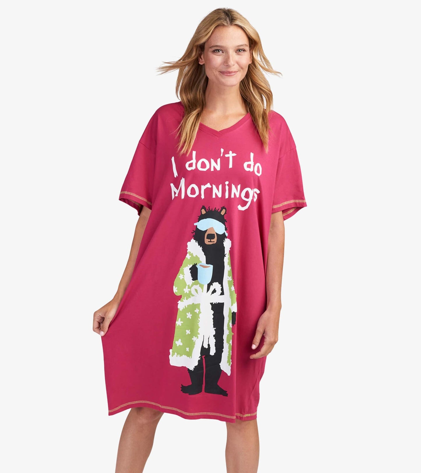 I Don't Do Mornings Women's Sleepshirt