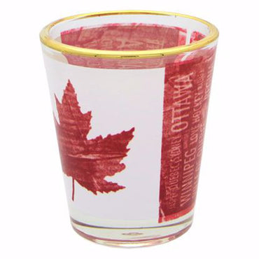 Shot Glass - Canadian Flag