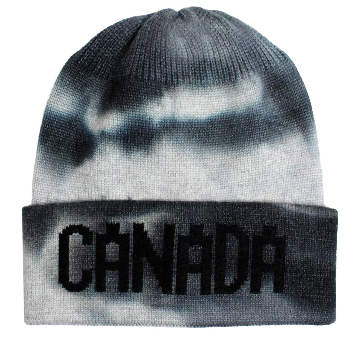 Canada Black and Grey Tie Dye Toque