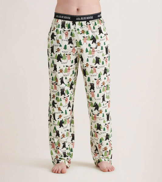 May the Forest Be With You Men's Jersey Pajama Pants