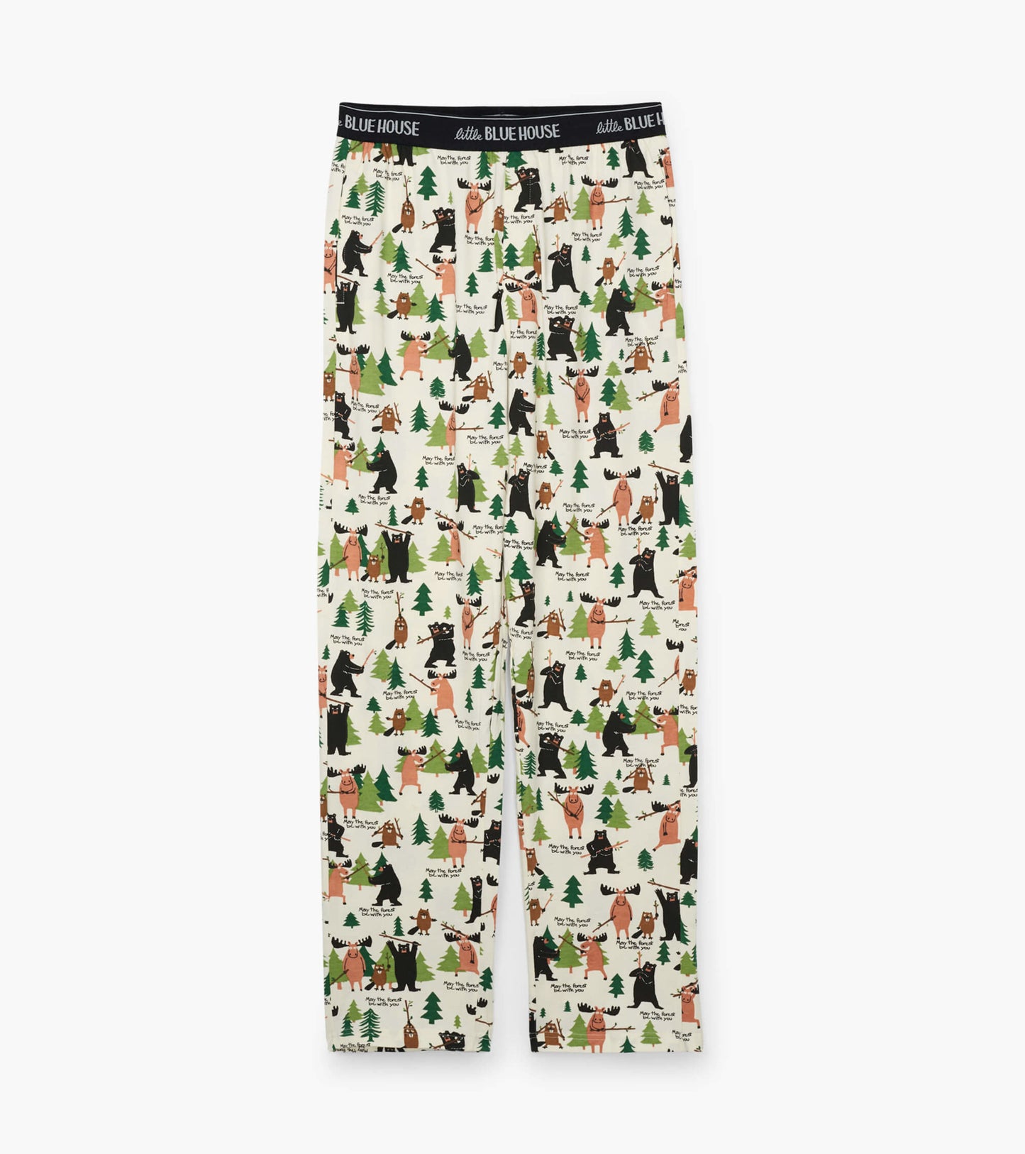 May the Forest Be With You Men's Jersey Pajama Pants