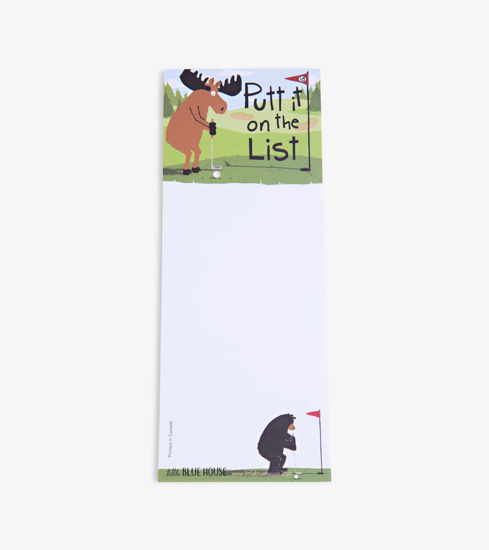 Magnetic Notepad - Putt It on The List