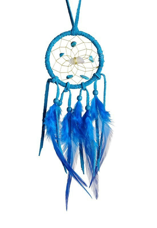 Vision Seeker Dream Catcher - Turquoise - 2.5"