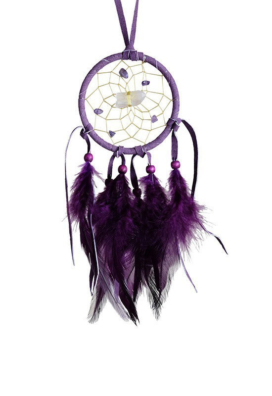 Vision Seeker Dream Catcher - Purple - 2.5"