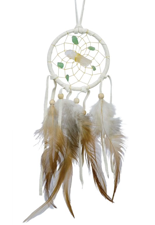 Vision Seeker Dream Catcher - White - 2.5"