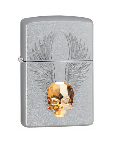 Zippo - Swarovski Skull