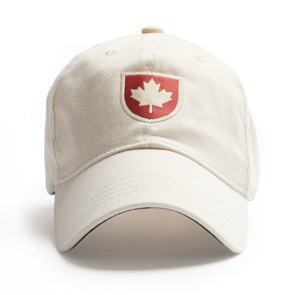 Canada Shield Cap - Stone, Adjustable Fit