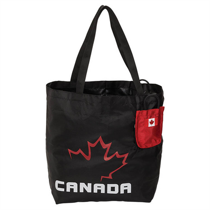 Foldable Bag with Maple Leaf design