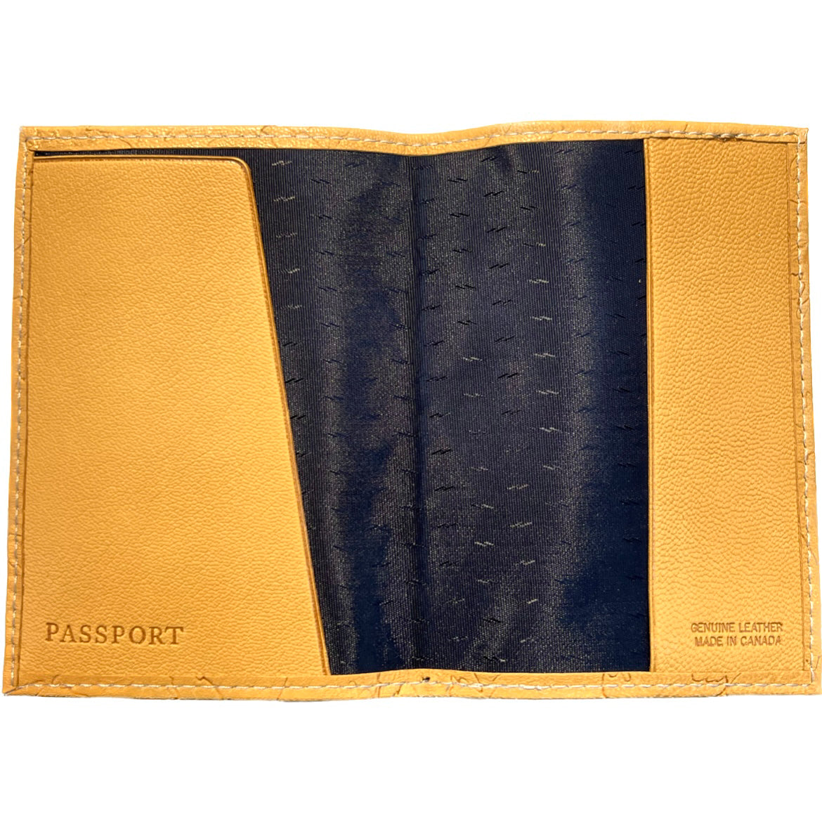 Goatskin Passport Holder - Tan