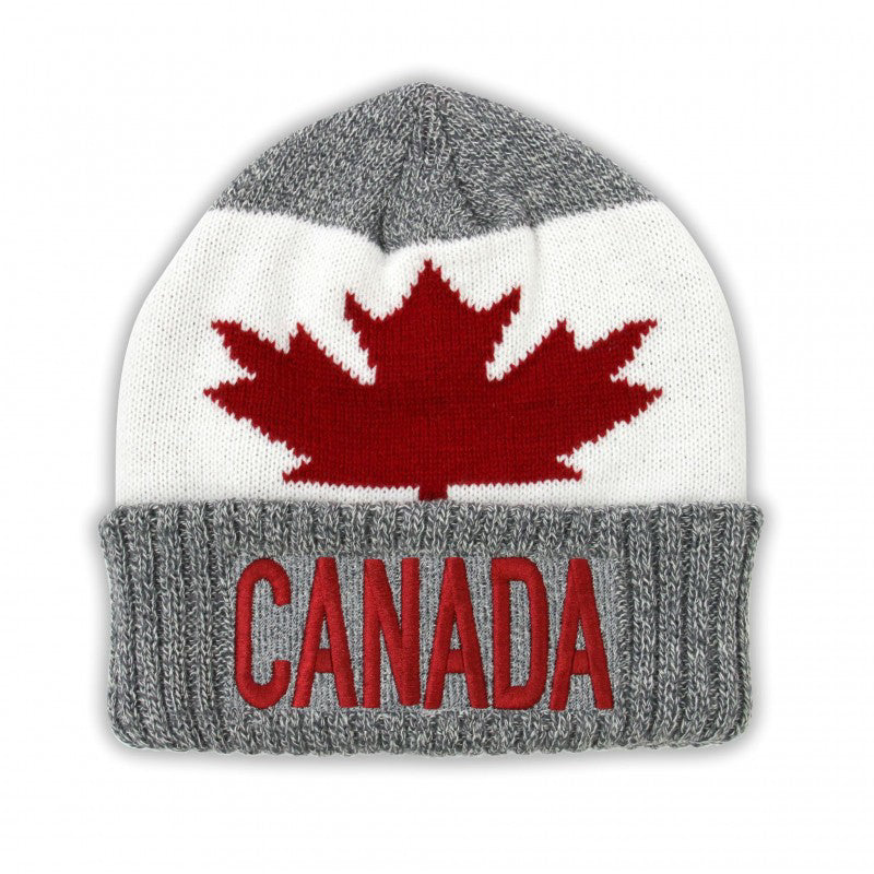 Canada Athletic beanie Hat - Grey