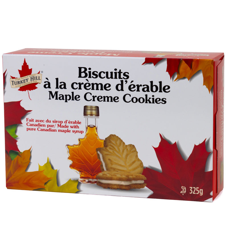 Turkey Hill Maple Cream Cookies - 325g with Pure Canadian Maple Syrup