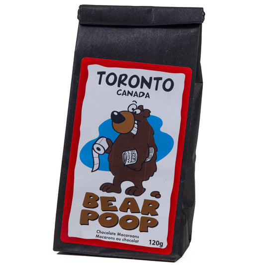 Canadian Bear Poop Chocolate Macaroons - 120g