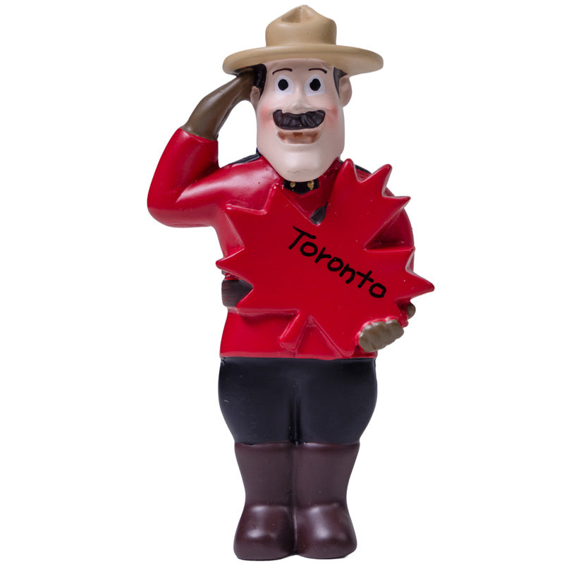 Porcelain Magnet - RCMP Beaver Officer