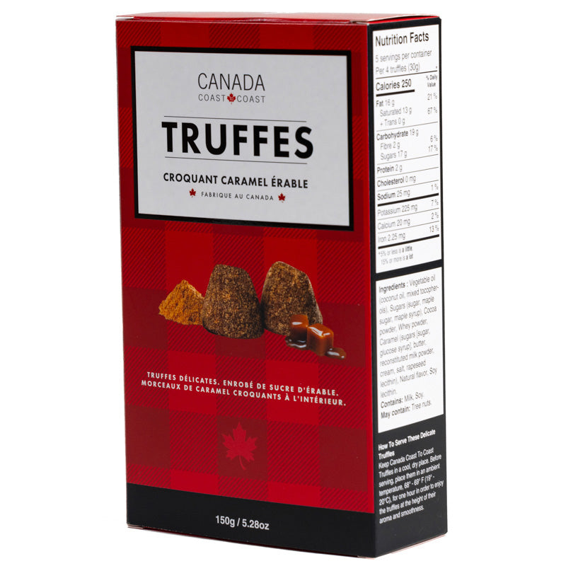 Maple Caramel Crunch Truffles - 150g