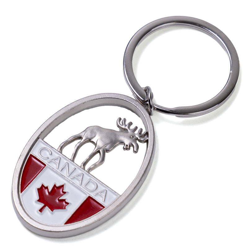 Canadian Moose Keychain