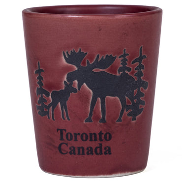 Moose Toronto Canada Marble Shot Glass