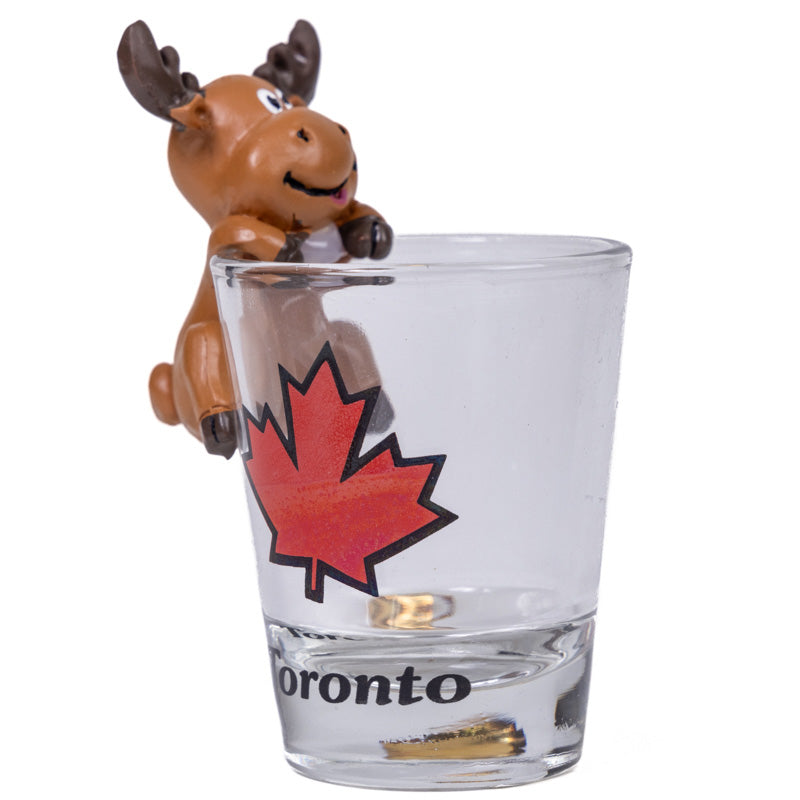 Hanging Moose Shot Glass