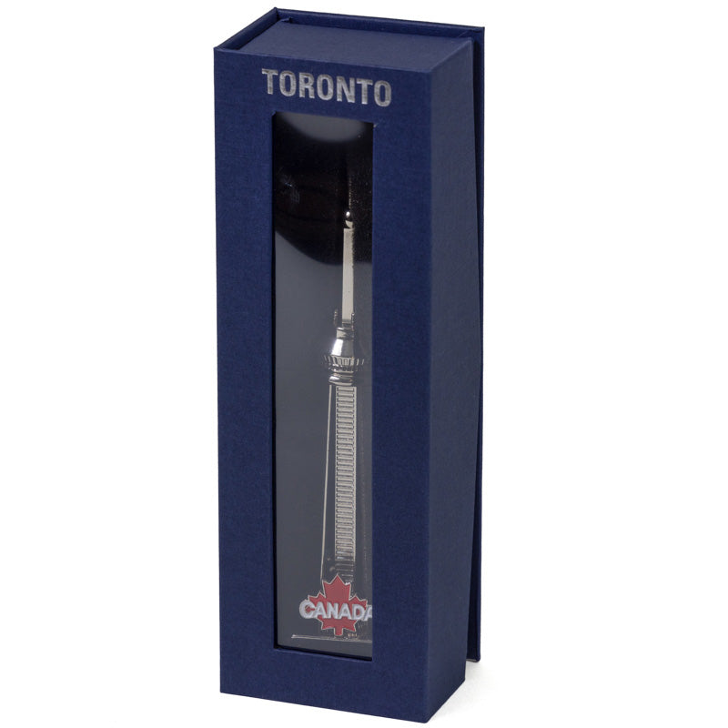 CN Tower Replica - Metal, 17 cm