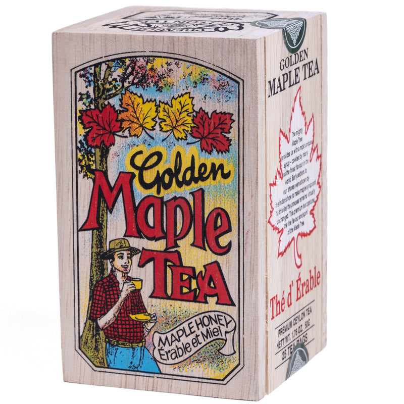 Golden Maple Tea in Wood Box - 25 tea bags