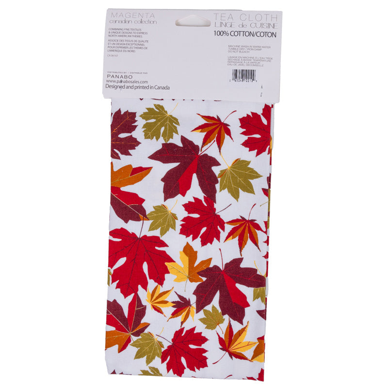 Tea Towel - Autumn Maple Leaf